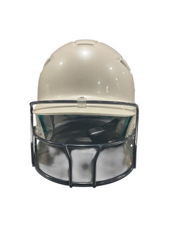 Used Schutt HELMET Batting Helmet Mask White One Size 11834-S000045227