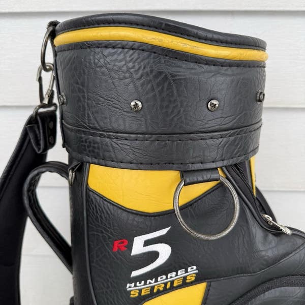 Taylormade R5 Hundred Series 6 Way Divider Black Yellow Golf Staff