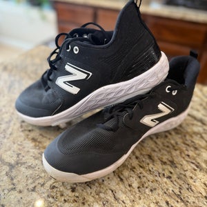 Black Men's Size 13.0 (W 14.0) Adult New Balance 3000v6 Low Top Metal (Used)