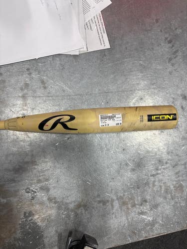 Used Rawlings ICON 2025 BB/SB High School -3 Bat 33" 11337-S000478417