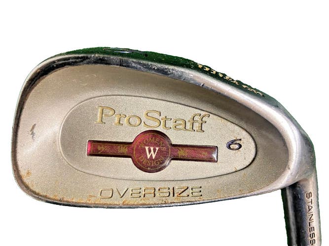 Wilson ProStaff W Oversize 6 Iron RH Reflex Low Kick Ladies Graphite 36 Inches
