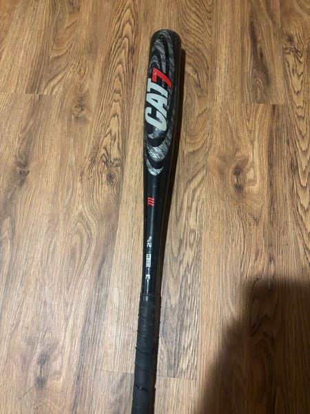 2019 Marucci CAT7 Alloy BBCOR Certified Bat (-3) 28 oz 31" (Used)