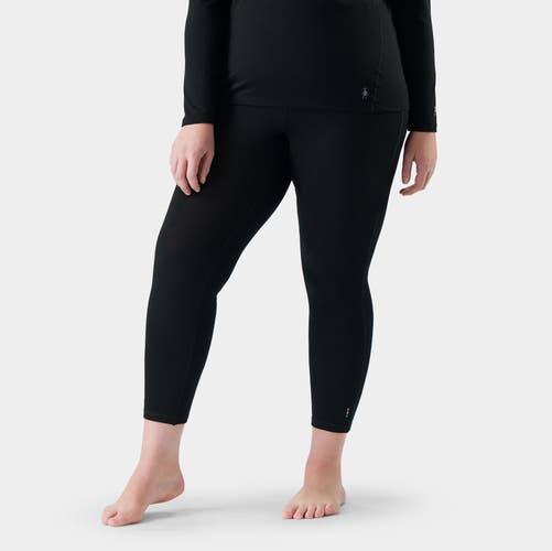 Smartwool Classic All-Season Base Layer Bottom Women's 1X Plus Black GBO2107