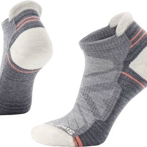 Smartwool Low Crew Socks Women's Medium Gray Stretch Light Cushion Ankle GBO2506