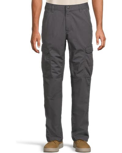 Carhartt Force Broxton Cargo Pants Mens 33X30 Dark Grey Stretch Mid Rise GBO2029