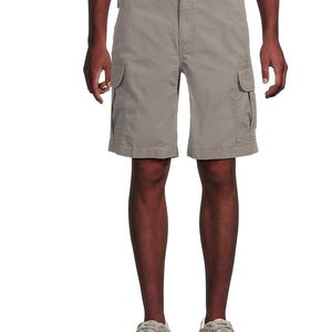 L.L.Bean Allagash 10 in Cargo Shorts Men's 30 Asphalt Cotton Natural Fit GBO2023