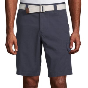 U.S. Polo Assn. Cargo Shorts Mens 36 Blue 100% Cotton 10.5" Classic Fit GBO2054