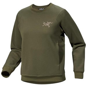 Arc'teryx Aestas Sweatshirt Women's S Green Fleece Long Sleeve Pullover GBO1976