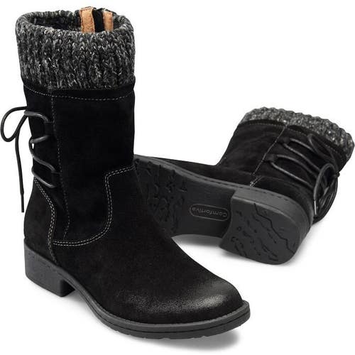 Comfortiva Salem CT0040021 Women's US 6.5 Black Waterproof Winter Boots RHS7101