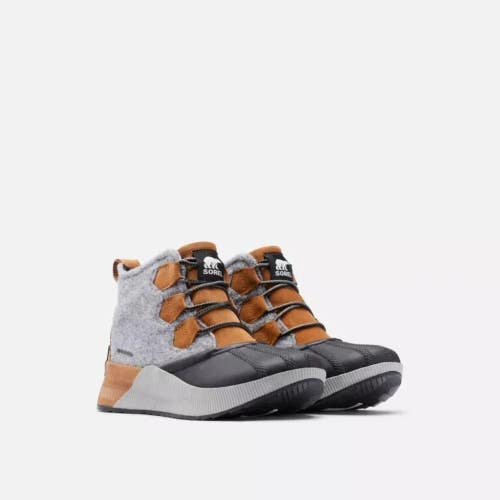 Sorel Out N About III 1959291-224 Womens 8.5 Gray Camel Brown Duck Boots RHS7005