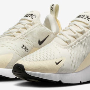 Nike Air Max 270 AH6789-124 Sneaker Womens US 6.5 White Lifestyle Shoes RHS7107