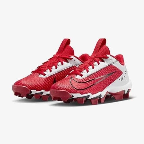 Nike Vapor Edge Shark 2 DH5089-600 Kids US 10 Red White Football Cleats RHS7198