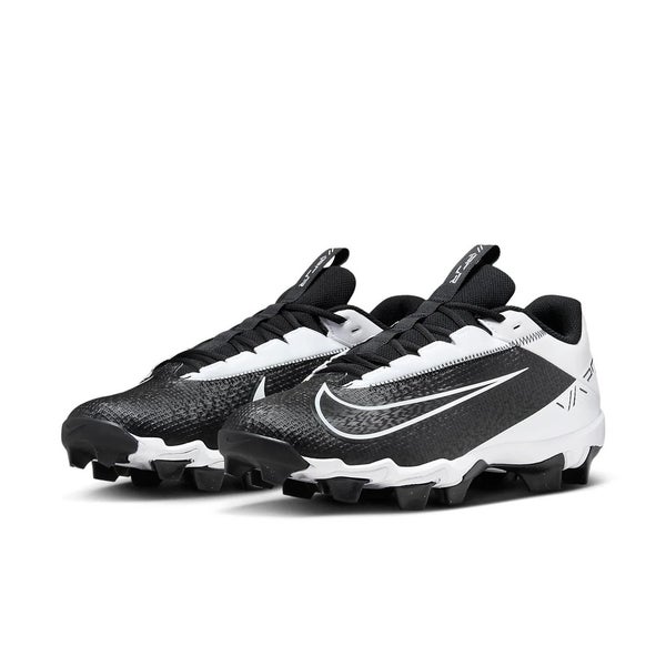 Nike Vapor Edge Shark 2 DH5088-001 Men's 10 Black White Football Cleats RHS7123