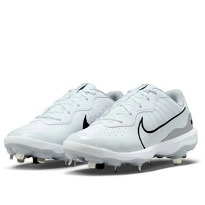 Nike Alpha Huarache Varsity 4 Low DJ6516 Men's 10 White Baseball Cleats RHS7118