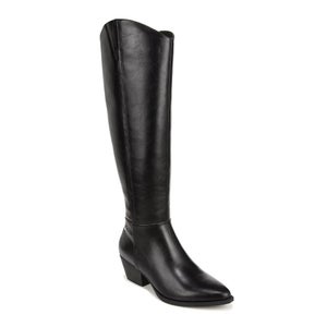 LifeStride Reese I6542S1001 Boots Women's 9 Black Faux Leather Knee High RHS7236