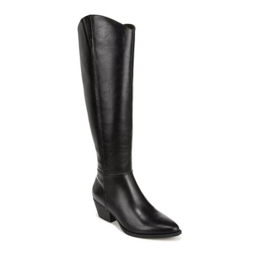 LifeStride Reese I6542S1001 Boots Women's 9 Black Faux Leather Knee High RHS7236