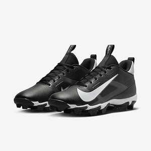 Nike Alpha Menace 4 Shark FN0028-001 Mens 12 Black White Football Cleats RHS7106