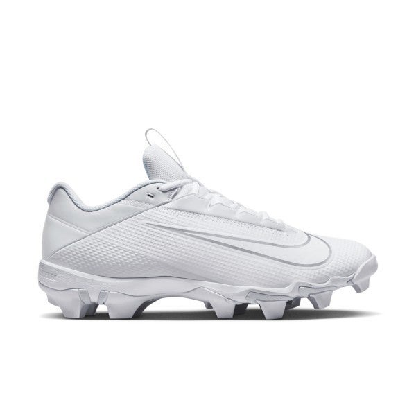 Nike Vapor Edge Shark 2 Men's US 10 White Silver Molded Football Cleats RHS7076
