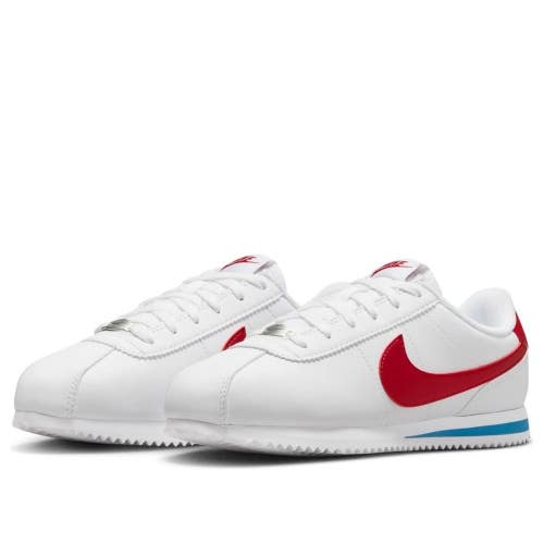 Nike Cortez DM0950-115 Sneakers Kids White Varsity Red Lifestyle Shoes TF9564