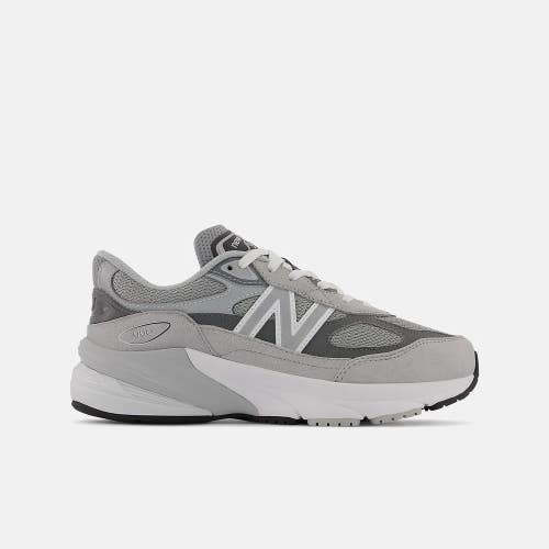 New Balance FuelCell 990v6 GC990GL6 Kids US 6 Gray Sliver Lifestyle Shoes TF9529