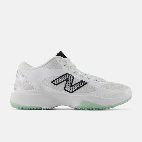 New Balance FreezeLX v5 FREEZTW5 Sneaker Men 8.5 White Turf Lacrosse Shoe TF9522