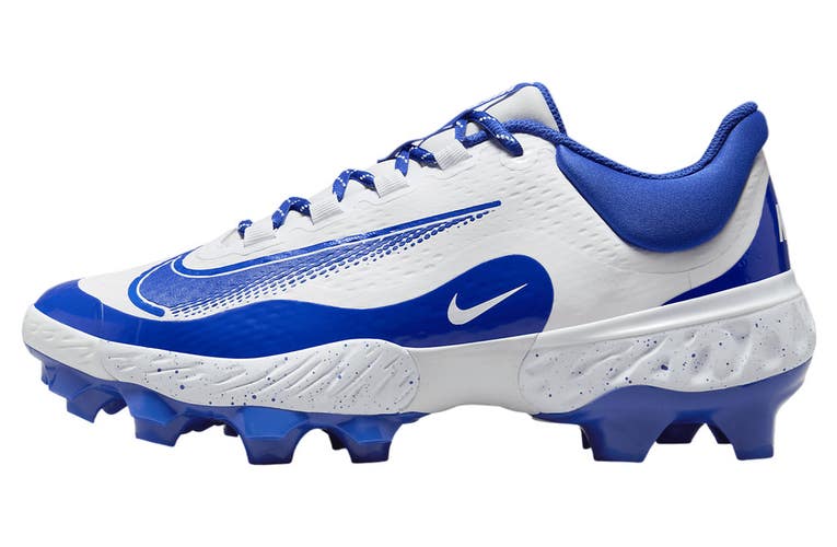 Nike Alpha Huarache Elite 4 Low MCS Men's White Molded Baseball Cleats TF9551