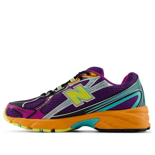 New Balance 740 U740MC2 Sneaker Mens Purple Multi Lace-Up Lifestyle Shoes TF9532