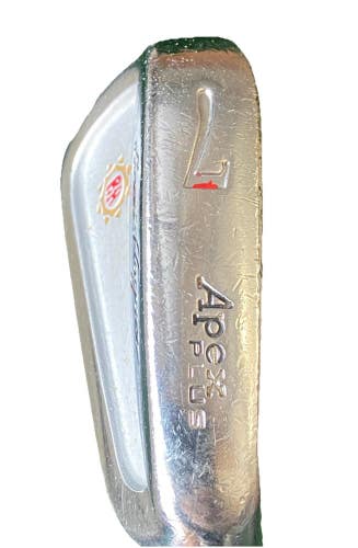 Hogan Apex Plus Forged 7 Iron RH Men's Apex 4 Stiff Steel 36.75 New Midsize Grip