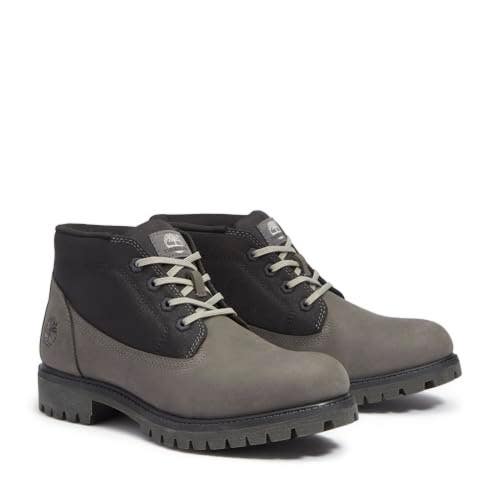 Timberland Premium TB0A431HA6J Men's US 13 Gray Waterproof Chukka Boots TF9672