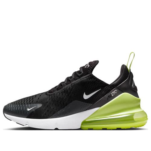 Nike Air Max 270 AH8050-703 Sneaker Men's 12 Black Green Lifestyle Shoes TF9555