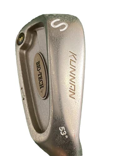 Kunnan Bio Tech Oversize Sand Wedge 53* RH Ladies Graphite 34" Nice Factory Grip