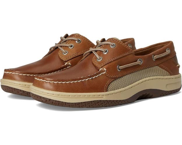 Sperry Billfish 0799320 Men's 10.5 Dark Tan Moc Toe Casual Boat Shoe ZAP1157