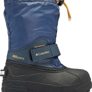 Columbia Powderbug Forty Snow Boots Toddler 12 Blue Waterproof Insulated ZAP1095