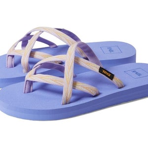 Teva Olowahu 1019539C-PSLC Sandals Kids 2 Palms Lilac Slip On Flip Flop ZAP1826