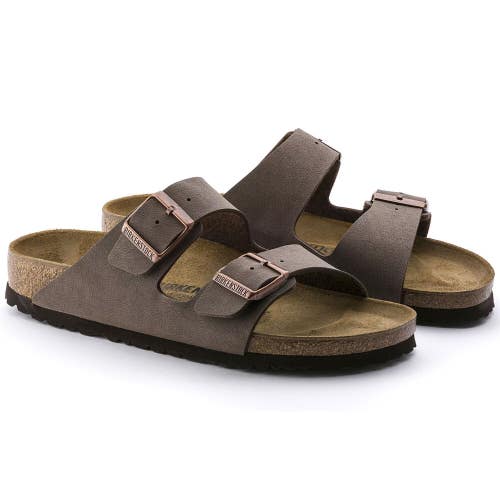 Birkenstock Arizona 0151181 Sandals Unisex EU 42 Mocha Nubuck Slip On ZAP1173
