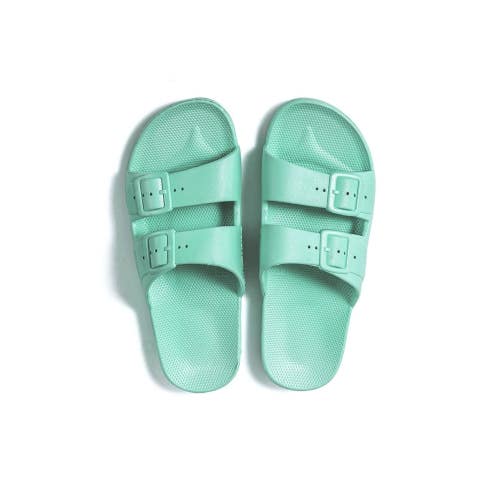Freedom Moses Miami Sandals Toddler US 8 Green Slip On Comfort Slide ZAP1171
