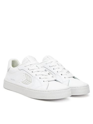 Cariuma Salvas 411301W26M Sneaker Mens 9.5 White Leather Lifestyle Shoes ZAP1192