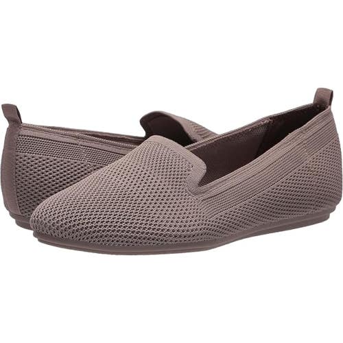 Bandolino Vyki Flats Women's US 8 Taupe Knit Almond Toe Slip On Shoes ZAP1099