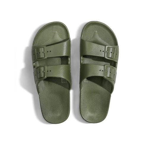 Freedom Moses Sandals Toddler US 10 Cactus Double Strap Open Toe Slide ZAP1168