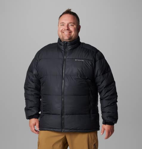 Columbia Pike Lake II Jacket Men's 2X Black Thermal Insulated Full Zip JAX842