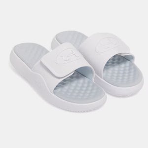 Under Armour Ignite Pro 8 6000337-101 Sandal Men 10 White Halo Gray Slide JAX861