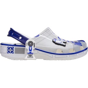 Crocs Star Wars R2-D2 Classic 211490-90H Clogs Men's White Slip On Shoes JAX918
