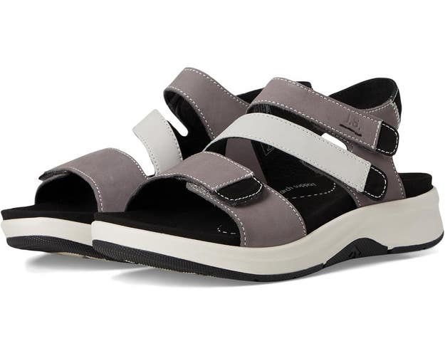 Josef Seibel Estelle 06 Sandals Women's US 9-9.5 Gray Adjustable Strap HAWK2079