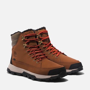 Timberland Treeline TB1A678CF13 Boot Men 7 Rust Faux Fur Lined Waterproof TF9654