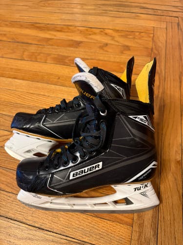 2016 Bauer Supreme S160 Hockey Skates Regular Width 9 (Used)