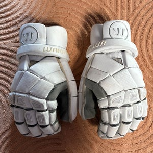 White Warrior Nemesis Pro Lacrosse Gloves Extra Large (Used)