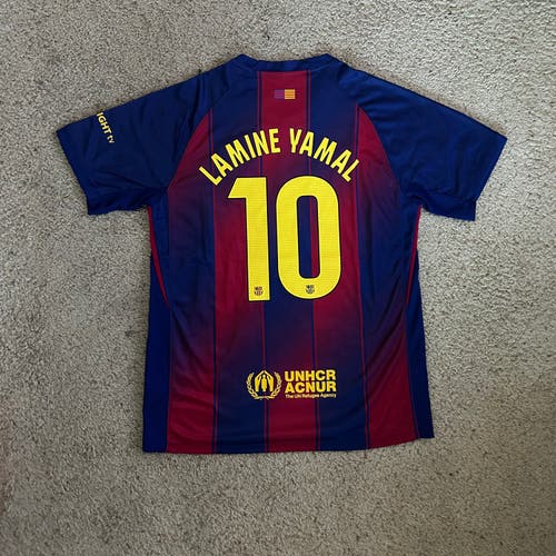 FC Barcelona Jersey #10 Lamine Yamal | Size Men’s XL