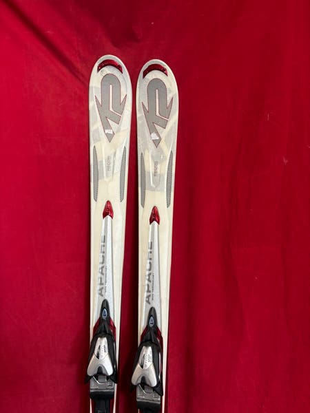 Skis: K2 Apache Recon skis,167cm. Bindings: Marker MOD 12.0