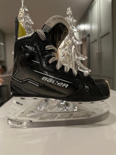 2024 Bauer Supreme M50 Pro Hockey Skates Regular Width 13 (Used)