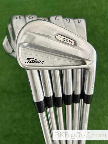 Titleist T100s 21 Forged Iron Set 4-P / True Temper AMT White Stiff